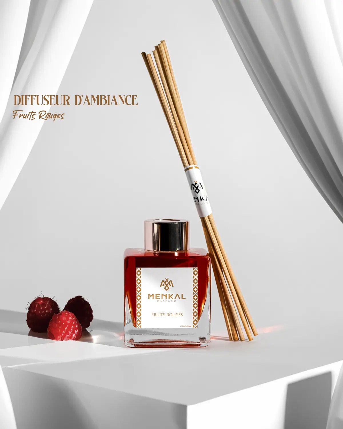 Diffuseur d'ambiance - Parfums français - Odeurs florales ou fruités