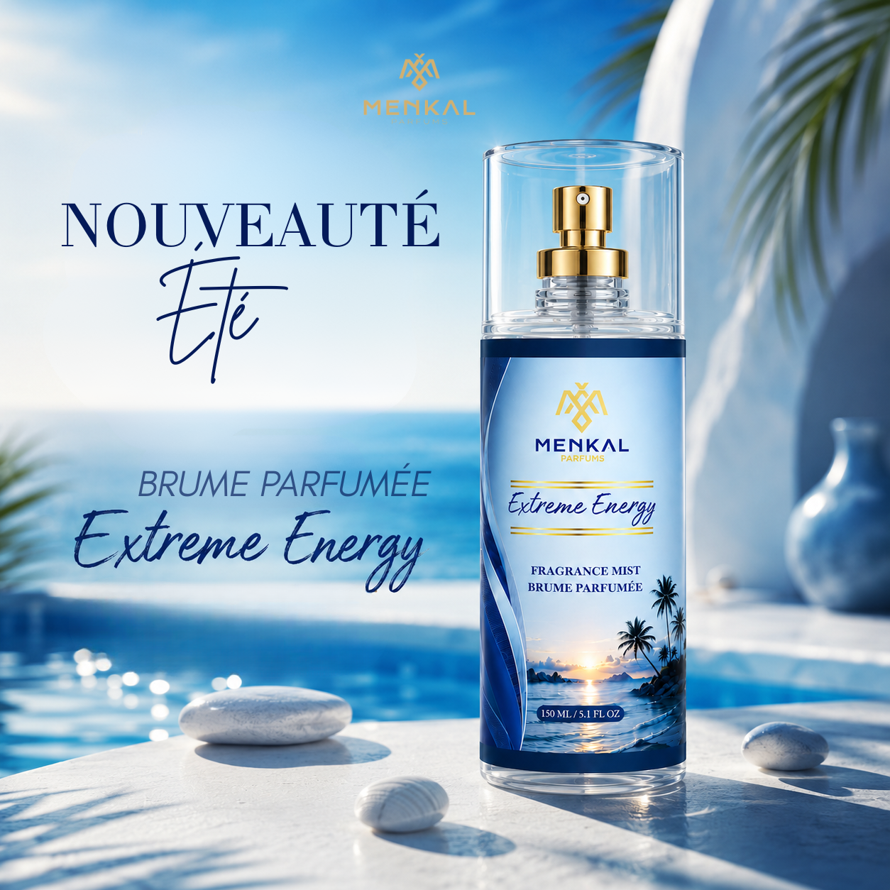 Brume Parfumée Homme Extreme Energy – 150 ml