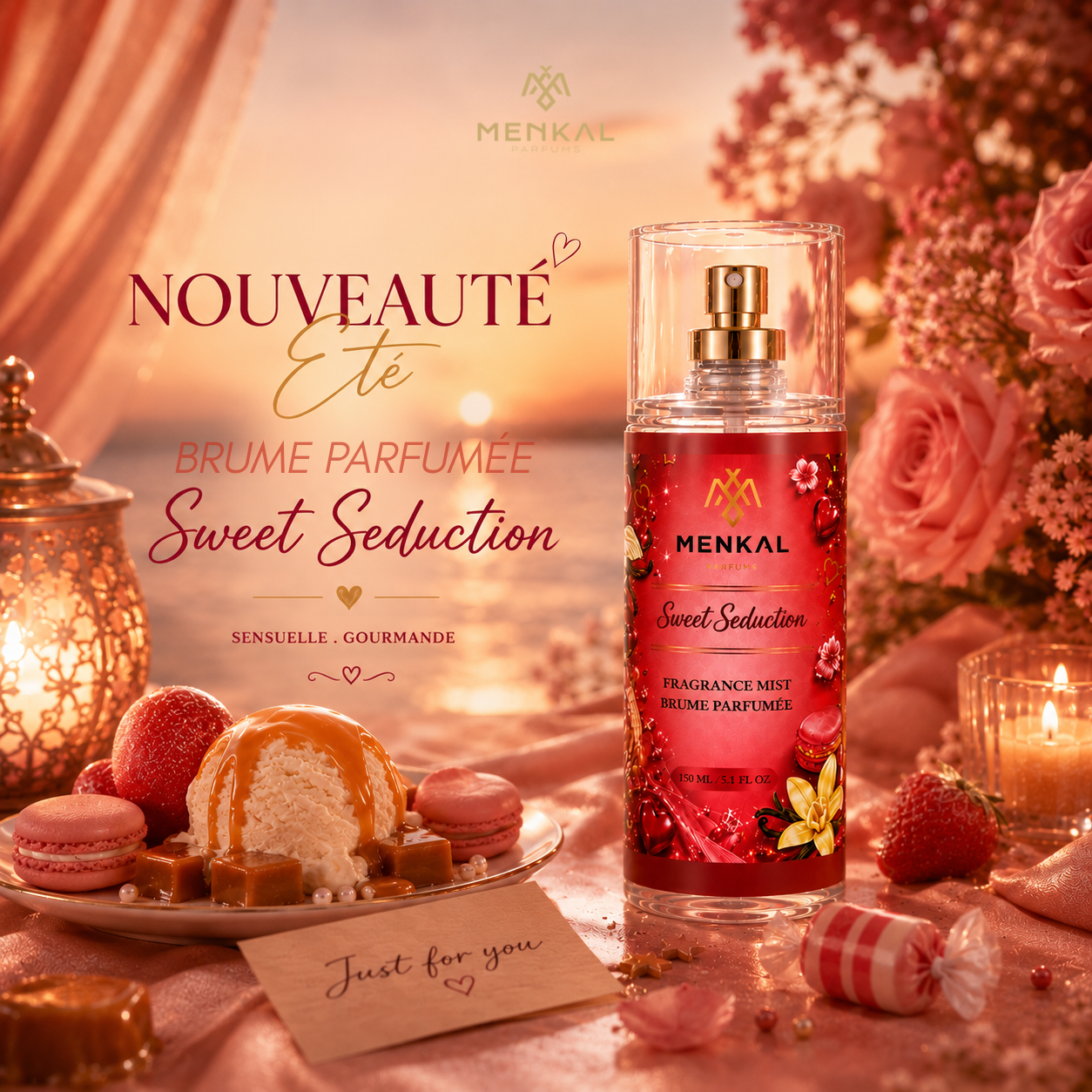 Brume Parfumée Femme Sweet Seduction – 150 ml